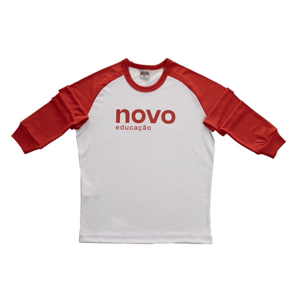 CAMISETA LONGA FEMININA COLEGIO NOVO