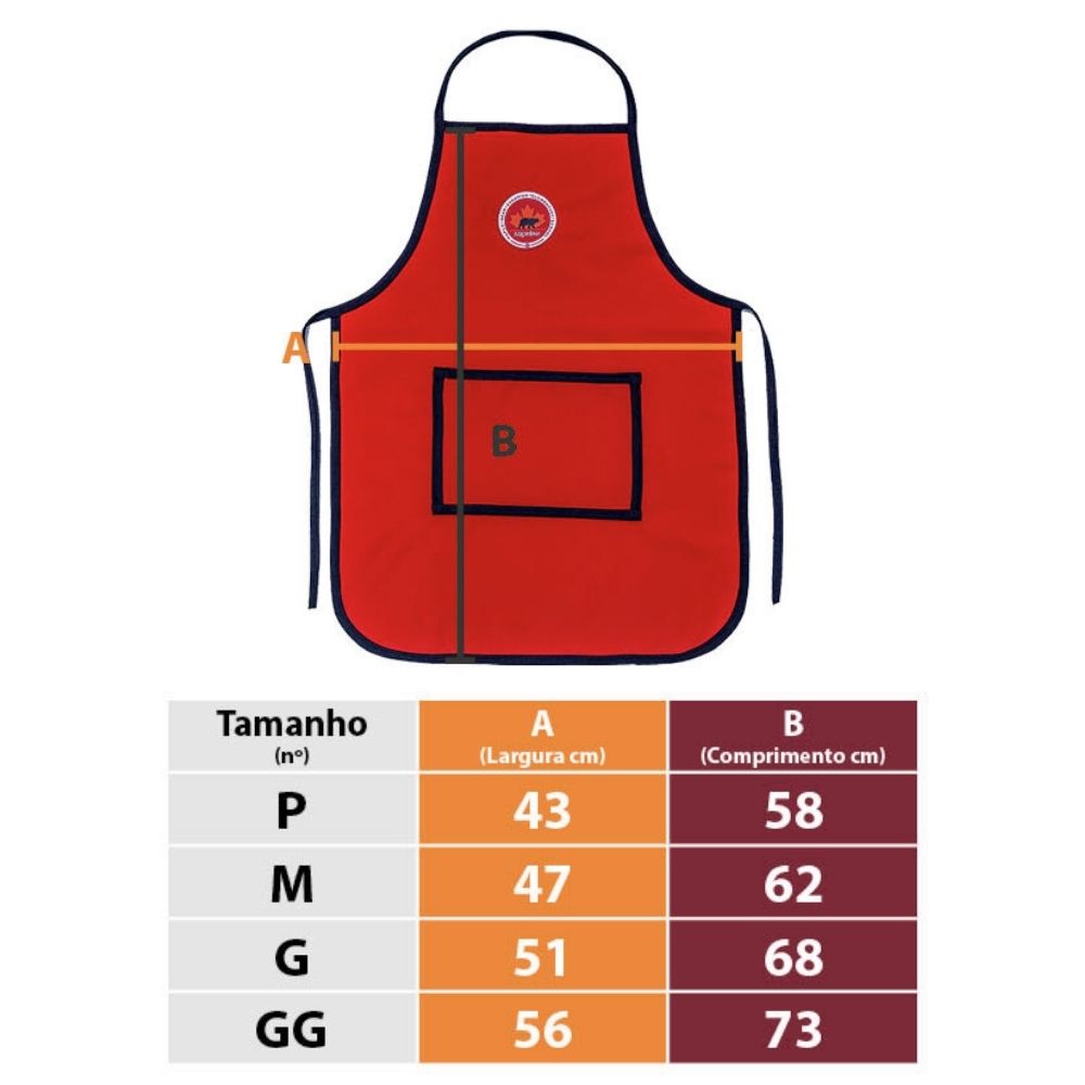 AVENTAL DE ARTES FUNDAMENTAL