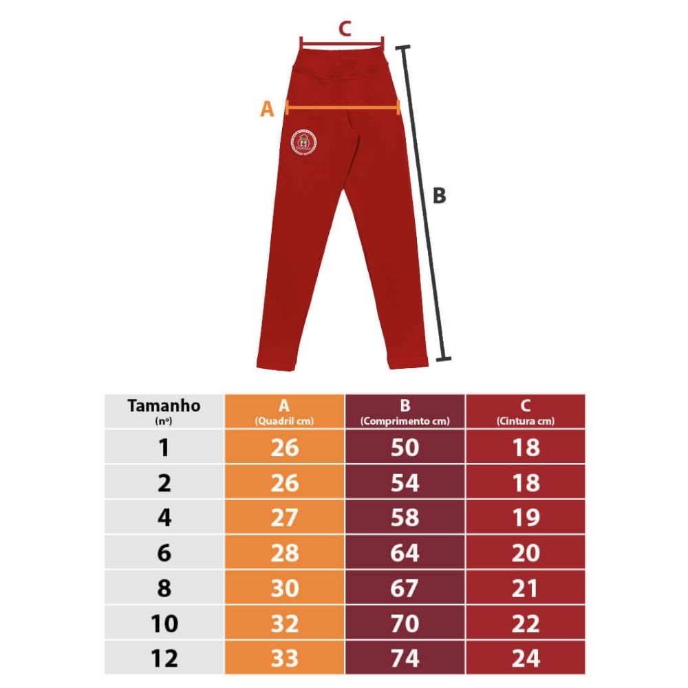 CALÇA LEGGING INFANTIL