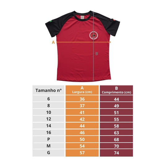 CURTA FEMININA VERMELHA DRYFIT PREMIUM FUNDAMENTAL