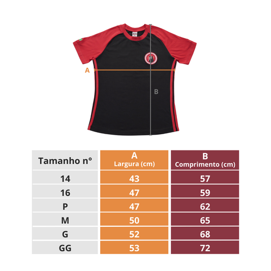 CAMISETA CURTA FEMININA PRETA HIGH SCHOOL