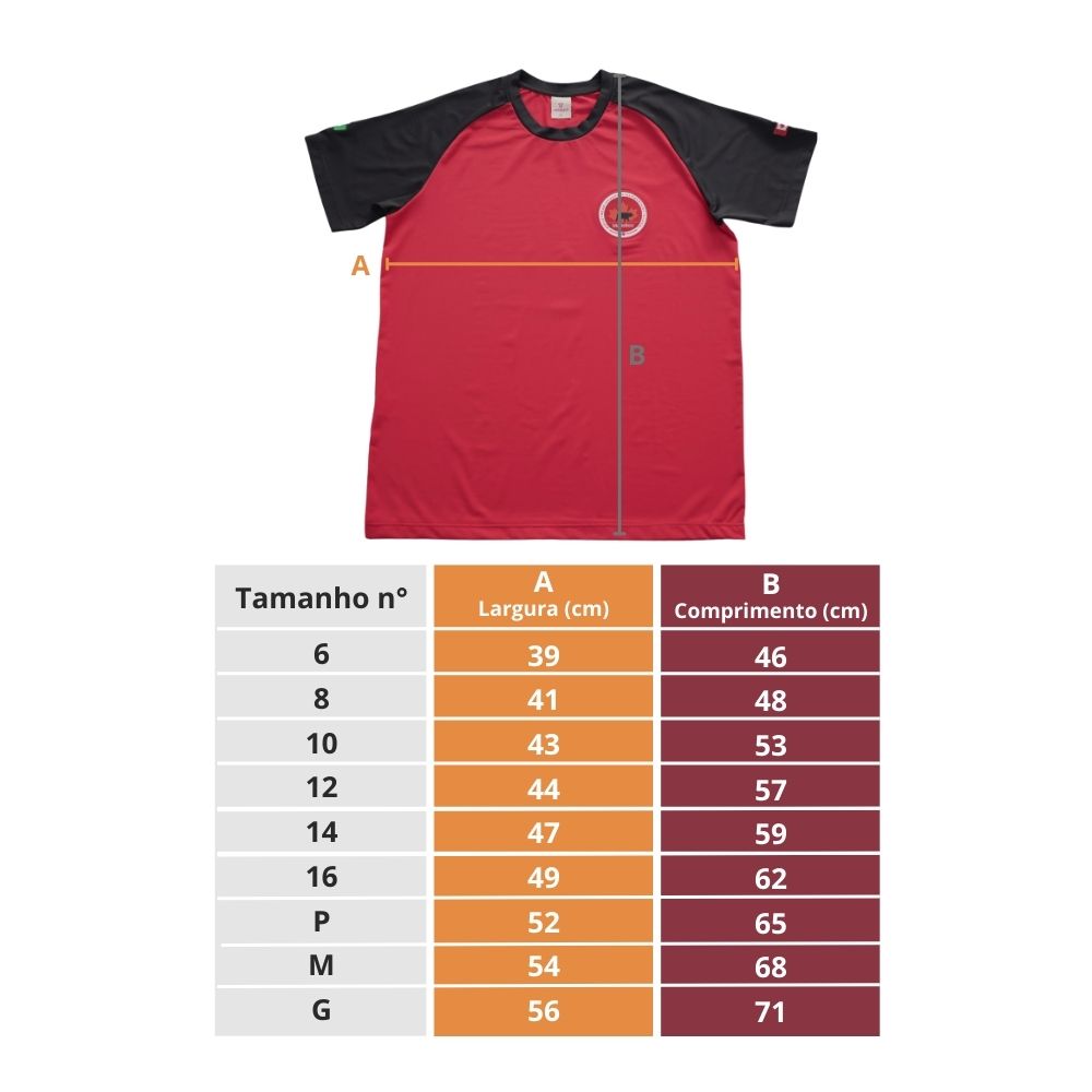 CURTA MASCULINA VERMELHA DRYFIT PREMIUM FUNDAMENTAL