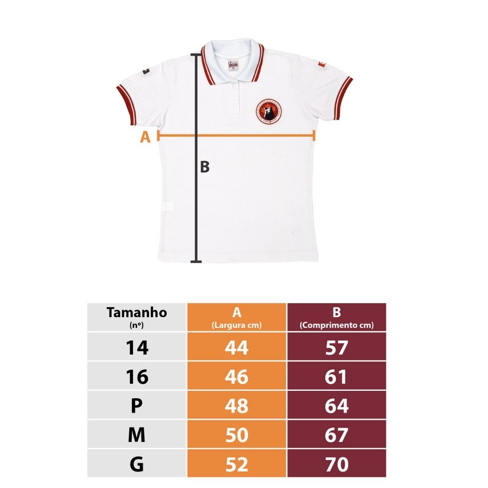 POLO BABY LOOK FEMININA FUNDAMENTAL