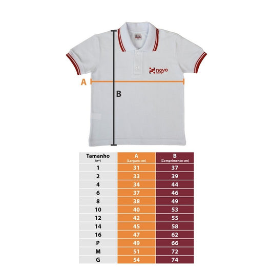CAMISETA POLO COLEGIO NOVO