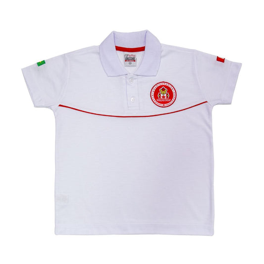 CAMISETA POLO ALGODÃO INFANTIL