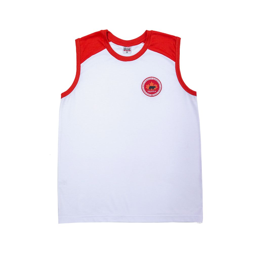 CAMISETA REGATA MASCULINA BRANCA FUNDAMENTAL
