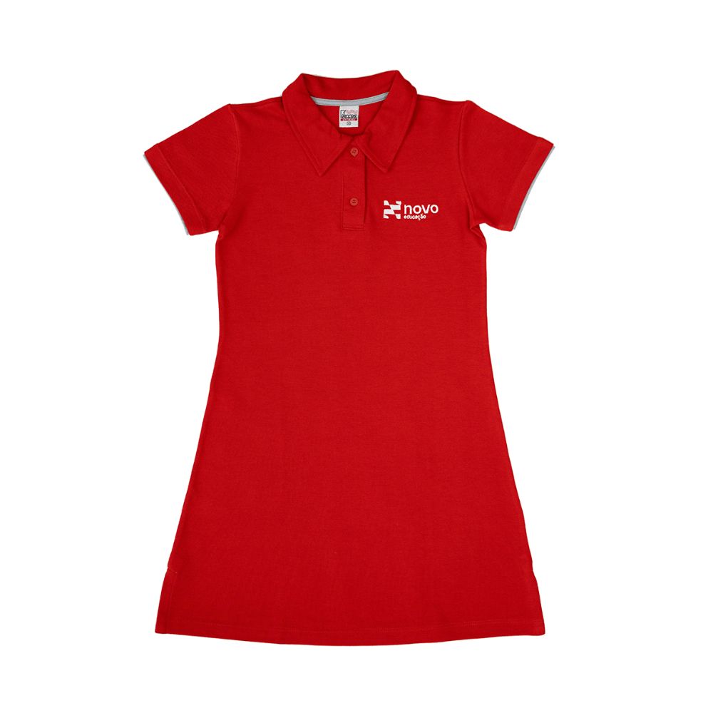 VESTIDO POLO RETO COLEGIO NOVO