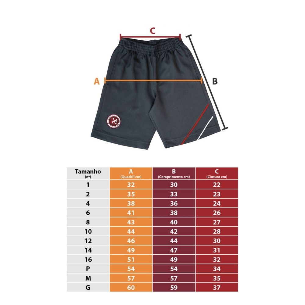 BERMUDA MICROFIBRA COLEGIO NOVO