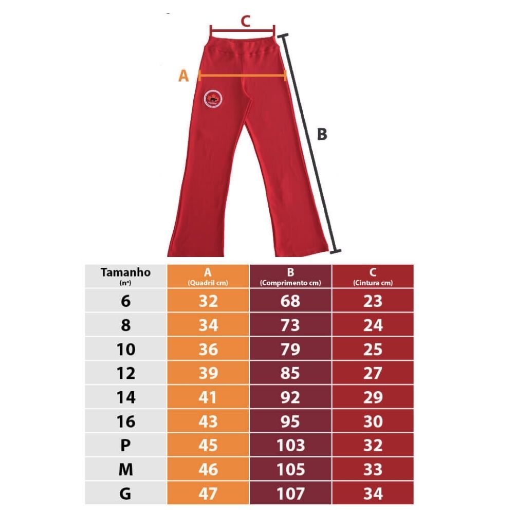 CALÇA BAILARINA FUNDAMENTAL