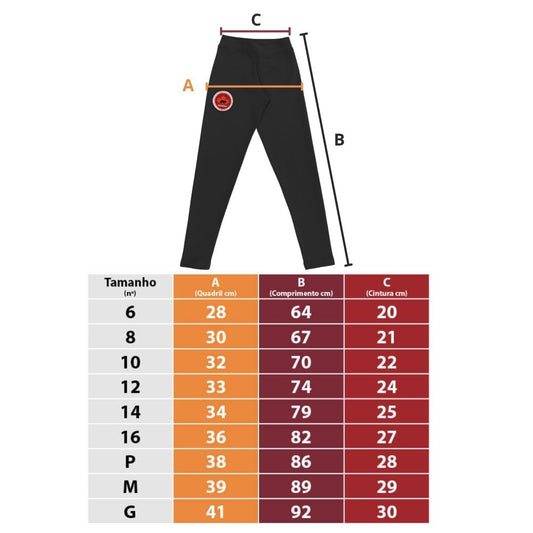 CALÇA LEGGING PRETA FUNDAMENTAL II