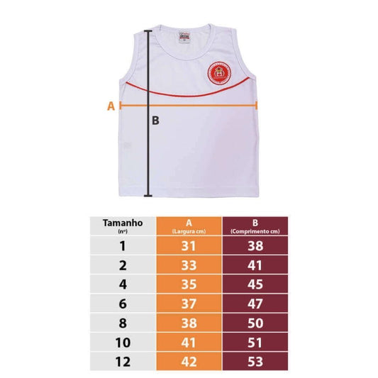 CAMISETA REGATA MASCULINA INFANTIL