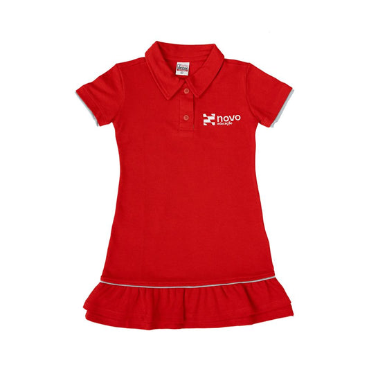 VESTIDO POLO BABADO COLEGIO NOVO