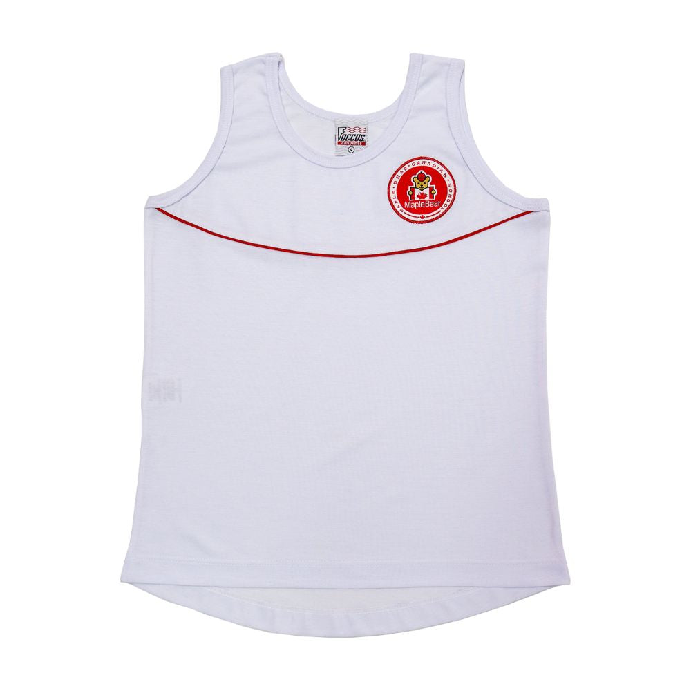 CAMISETA REGATA FEMININA ALGODÃO INFANTIL
