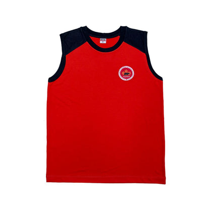 CAMISETA REGATA MASCULINA VERMELHA FUNDAMENTAL