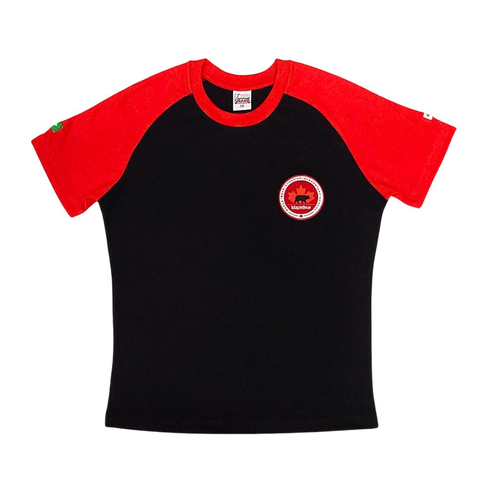 CAMISETA CURTA FEMININA PRETA FUNDAMENTAL